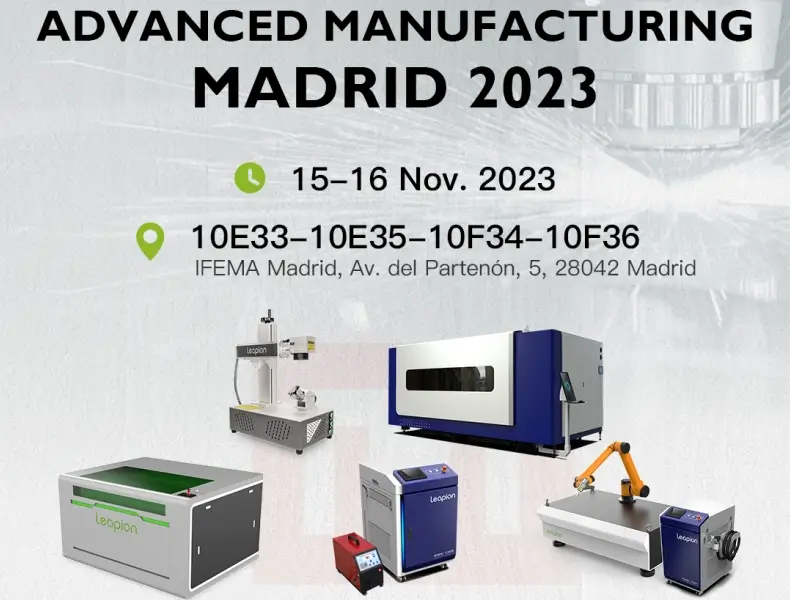 Technologie laser de fabrication avancée Madrid 2023